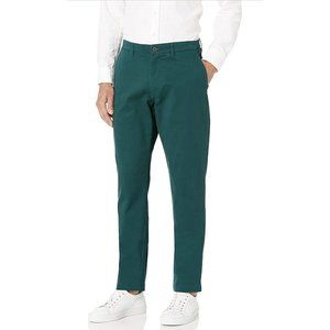 Goodthreads Men's Athletic fit chinos Pant, comfortable wash, Green 31Wx36L